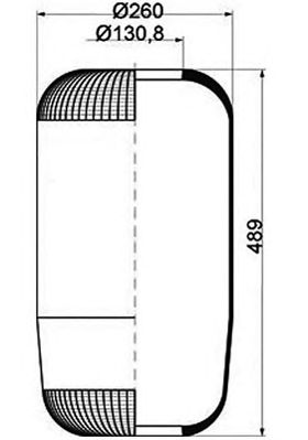 PE AUTOMOTIVE 08409110a -  Кожух пневматической рессоры